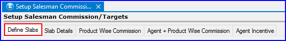 Setup Salesman Commission-Targets-2